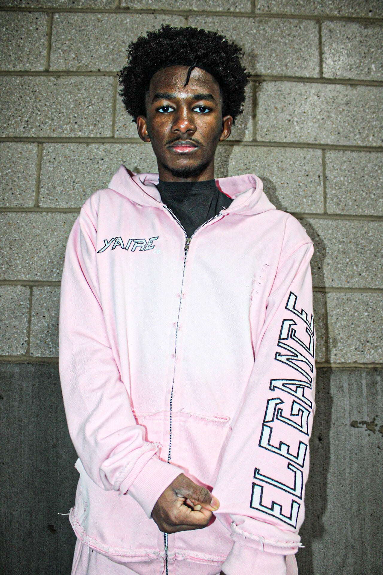 PINK HOODIE ONLY